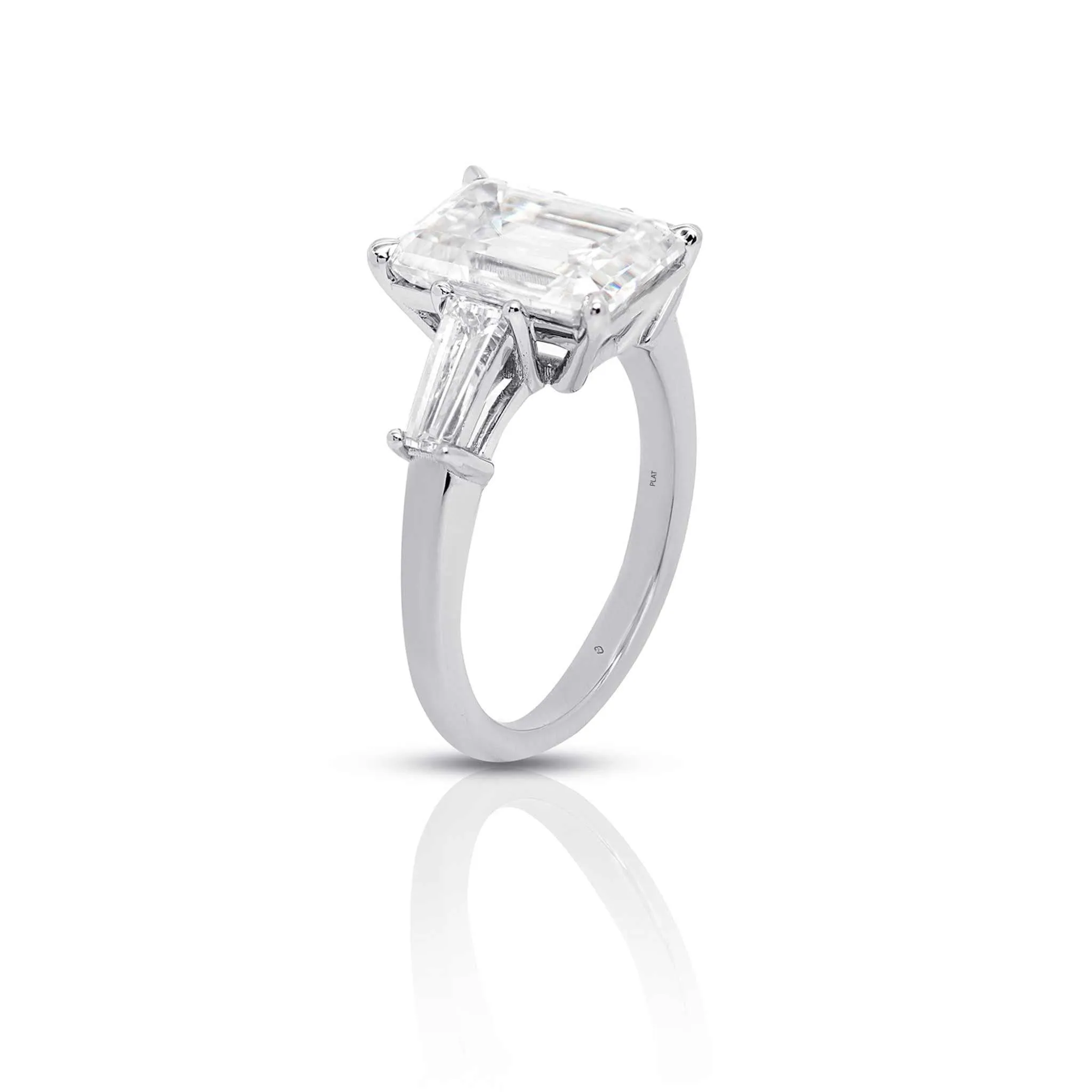 Meira Three Stone Engagement Ring