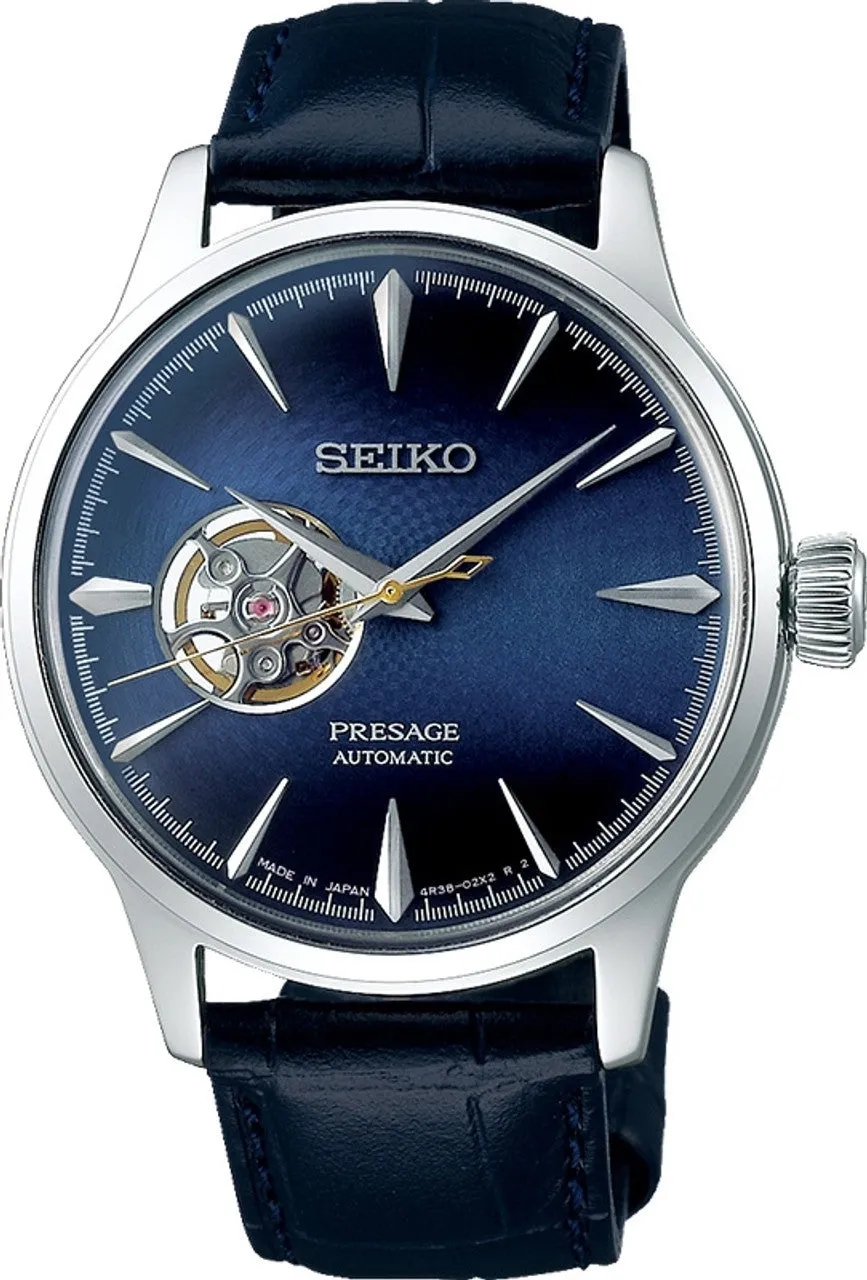 Mens Blue Moon Presage Automatic SSA405J