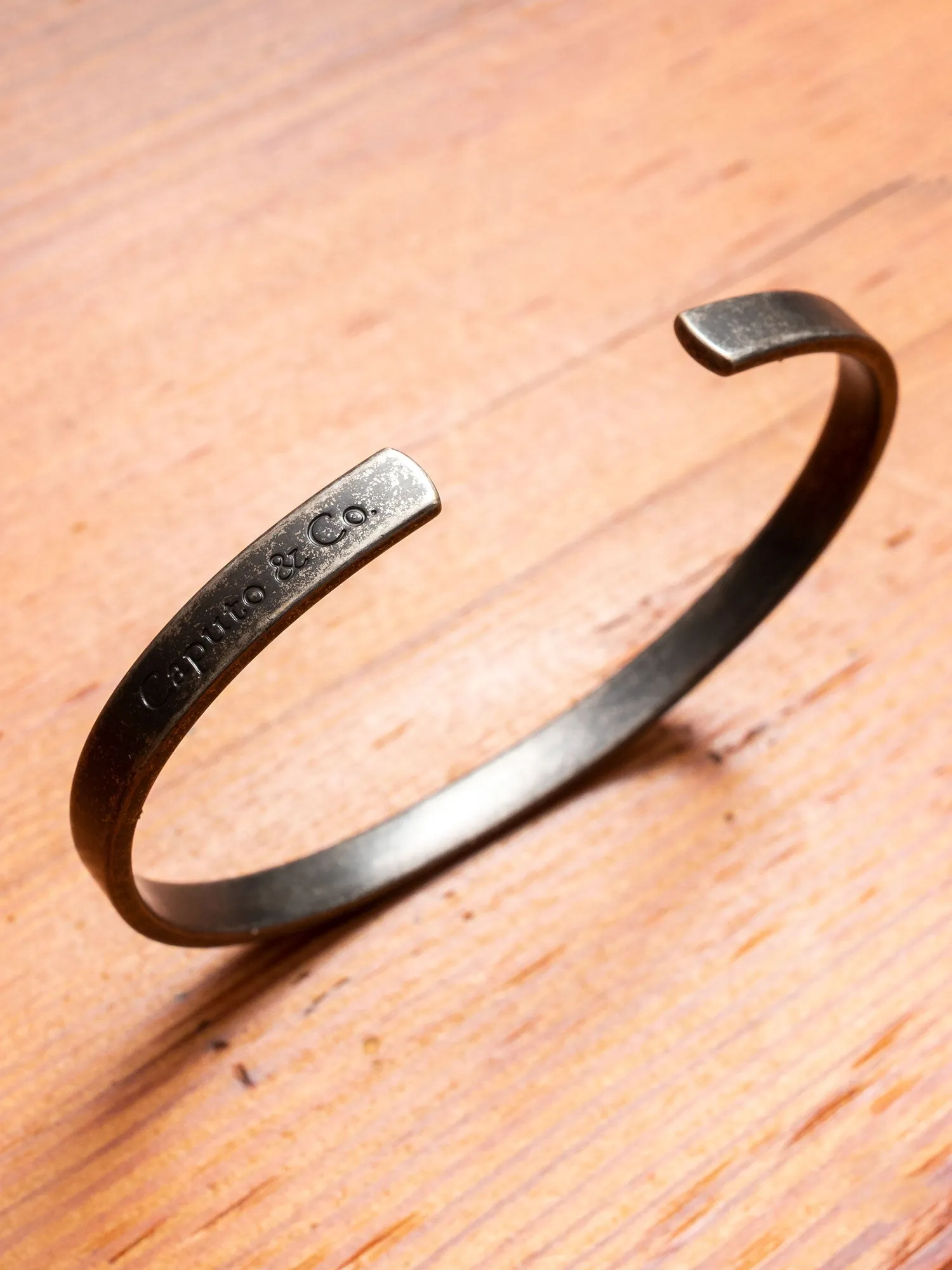 Metal Cuff in Antique Silver