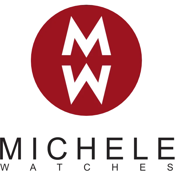 MICHELE EMBOSSED ALLIGATOR PATTERN CALF LEATHER WATCH STRAP