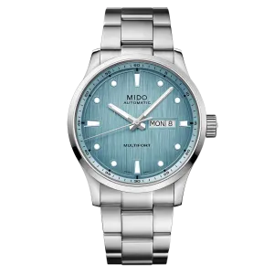 MIDO MULTIFORT M FREEZE ON BRACELET -ICE BLUE