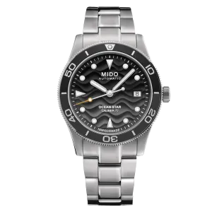 MIDO OCEAN STAR 39mm Grey Gradient on Bracelet