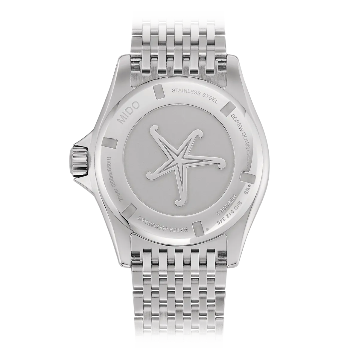 MIDO OCEAN STAR TRIBUTE BLACK -SPECIAL EDITION -1 EXTRA STRAP