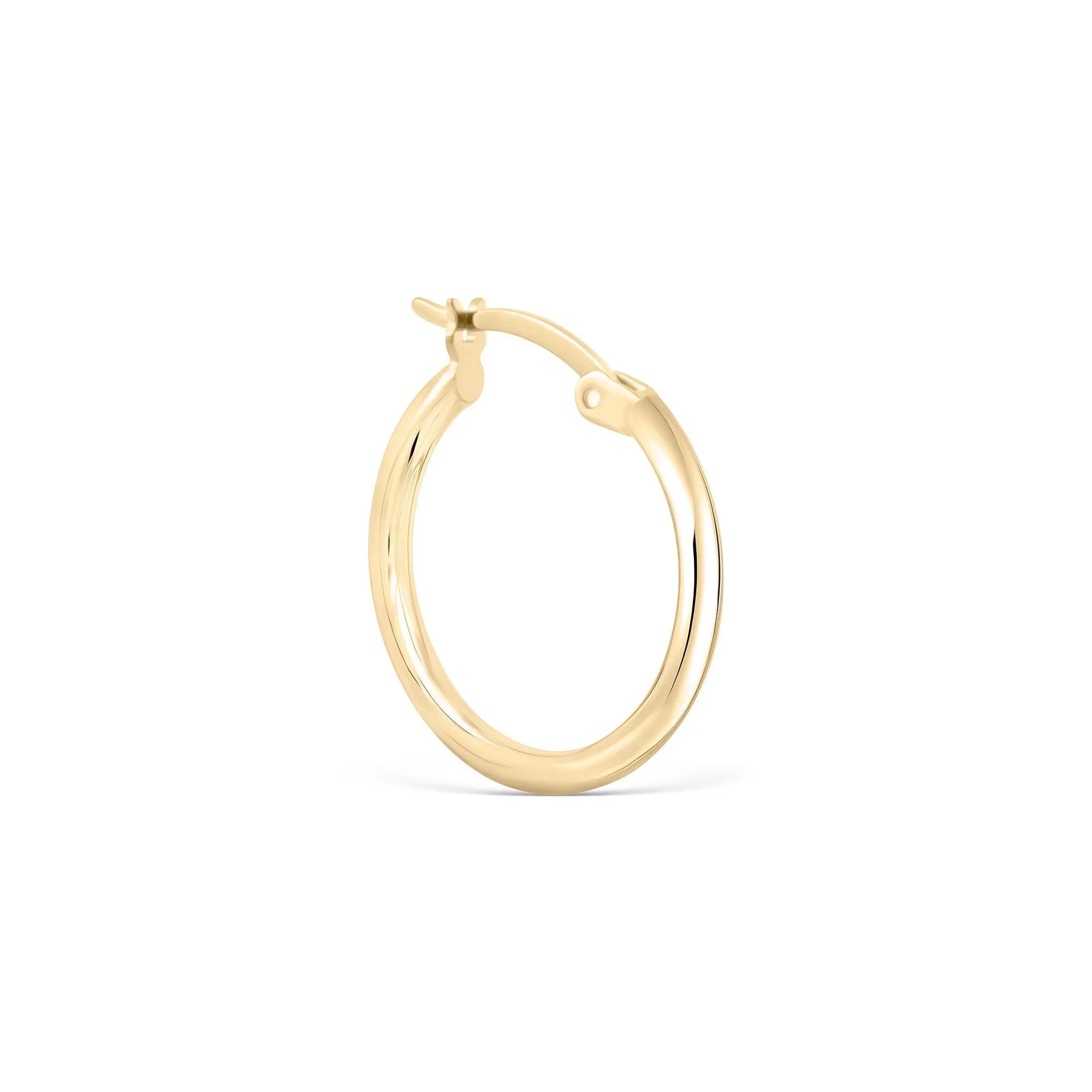 Minimalist Hoop Earring - 18K Gold Vermeil