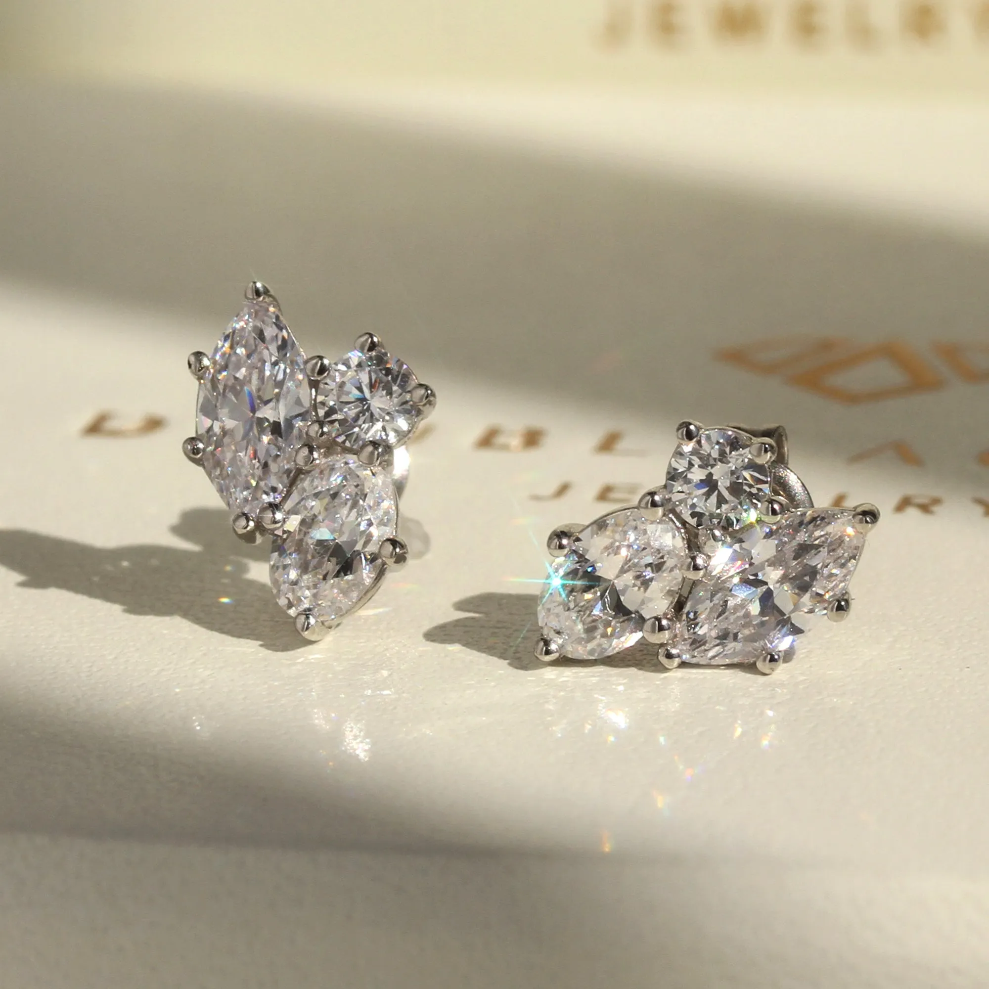 Moissanite Dewdrop Brilliance Earrings & Necklace