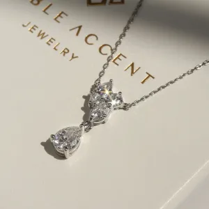 Moissanite Dewdrop Brilliance Earrings & Necklace