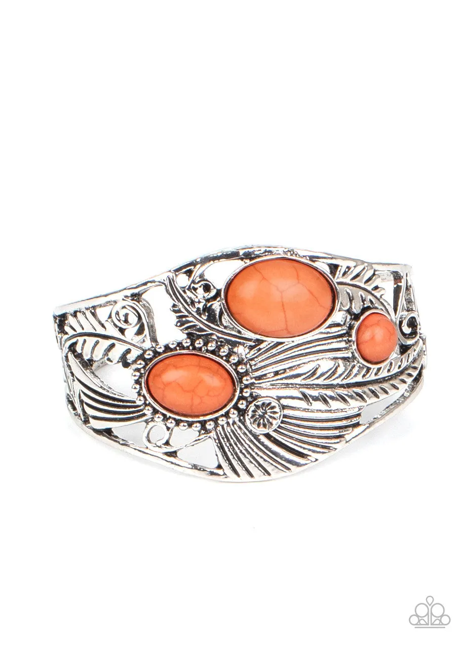 Mojave Moods Orange Paparazzi Bracelet