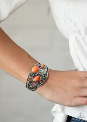 Mojave Moods Orange Paparazzi Bracelet