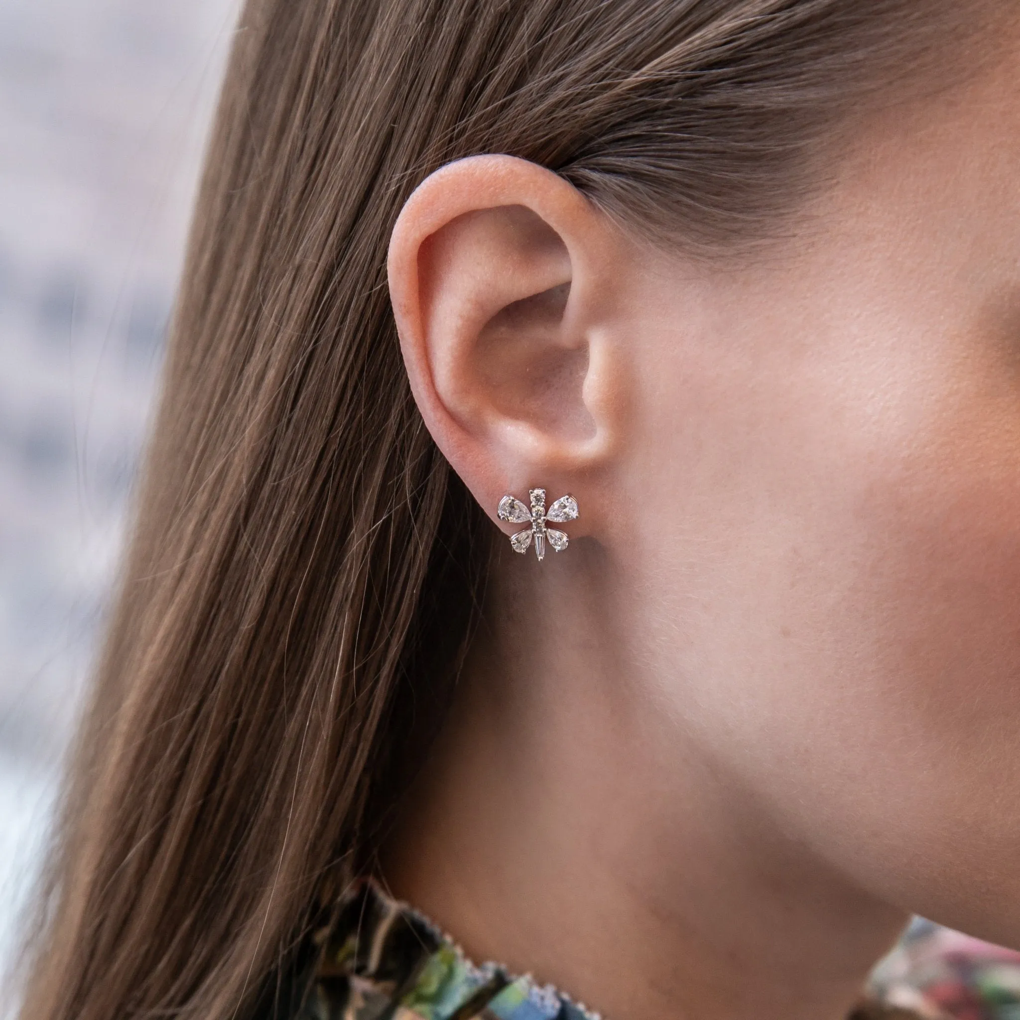 Nabi Diamond Stud Earrings