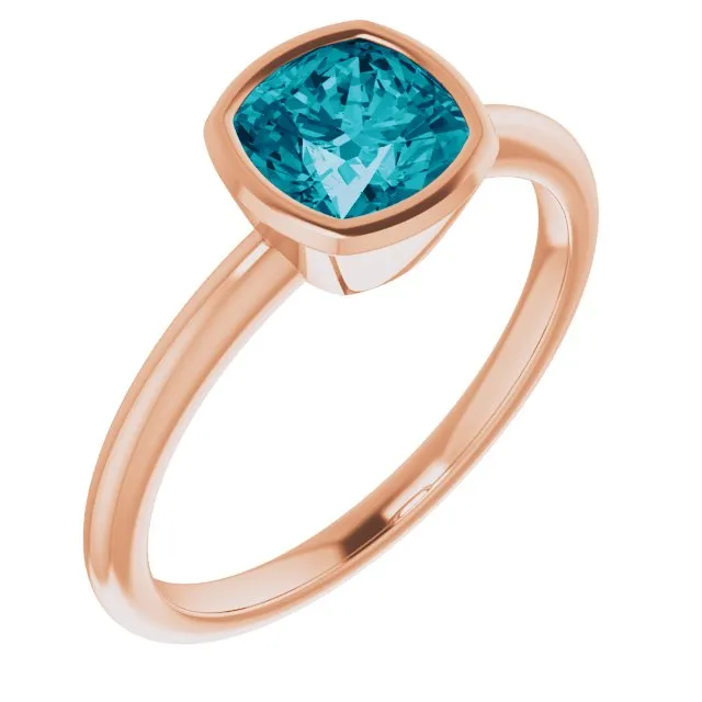 Natural London Blue Topaz Ring