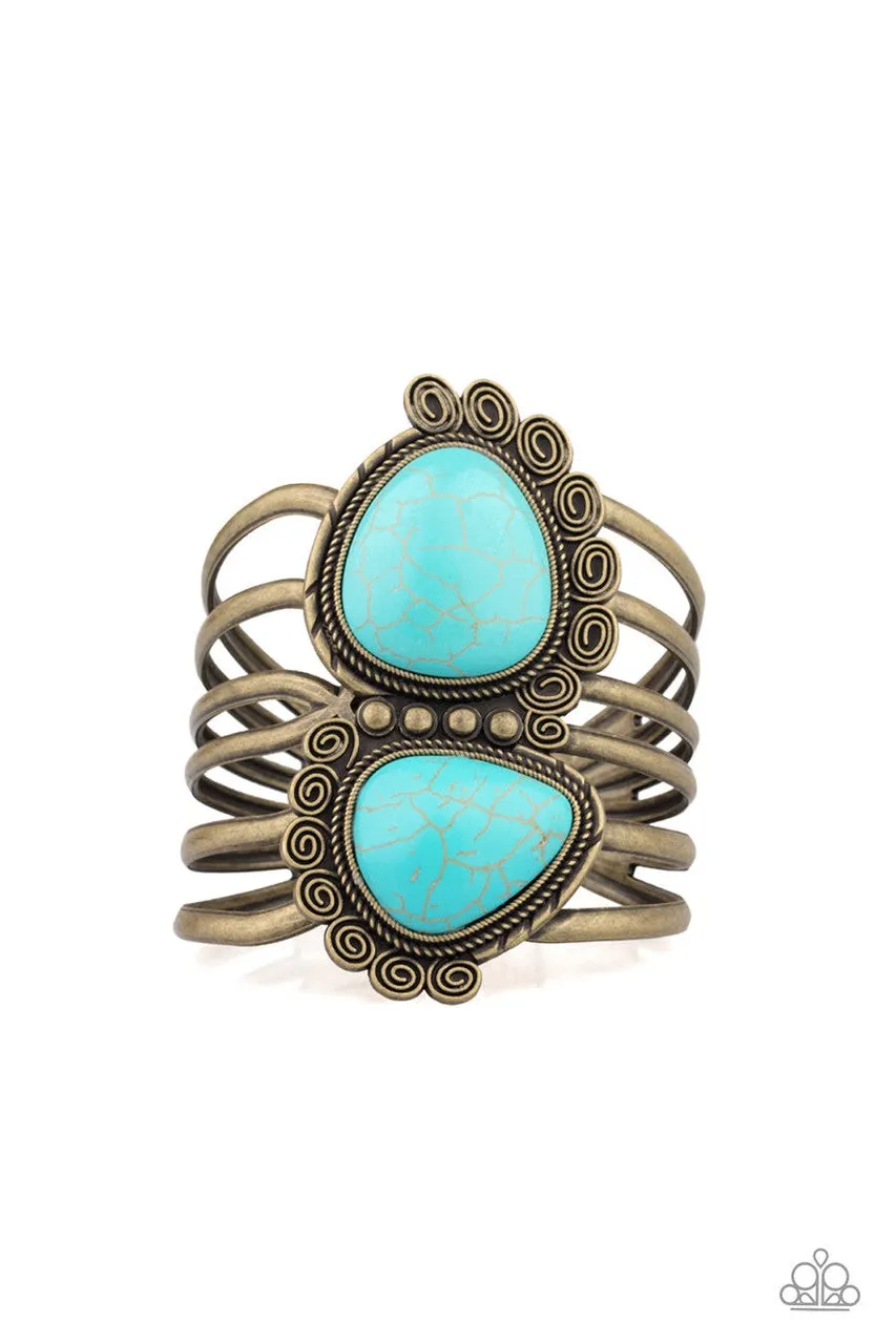 Nature Bound Brass Paparazzi Bracelet