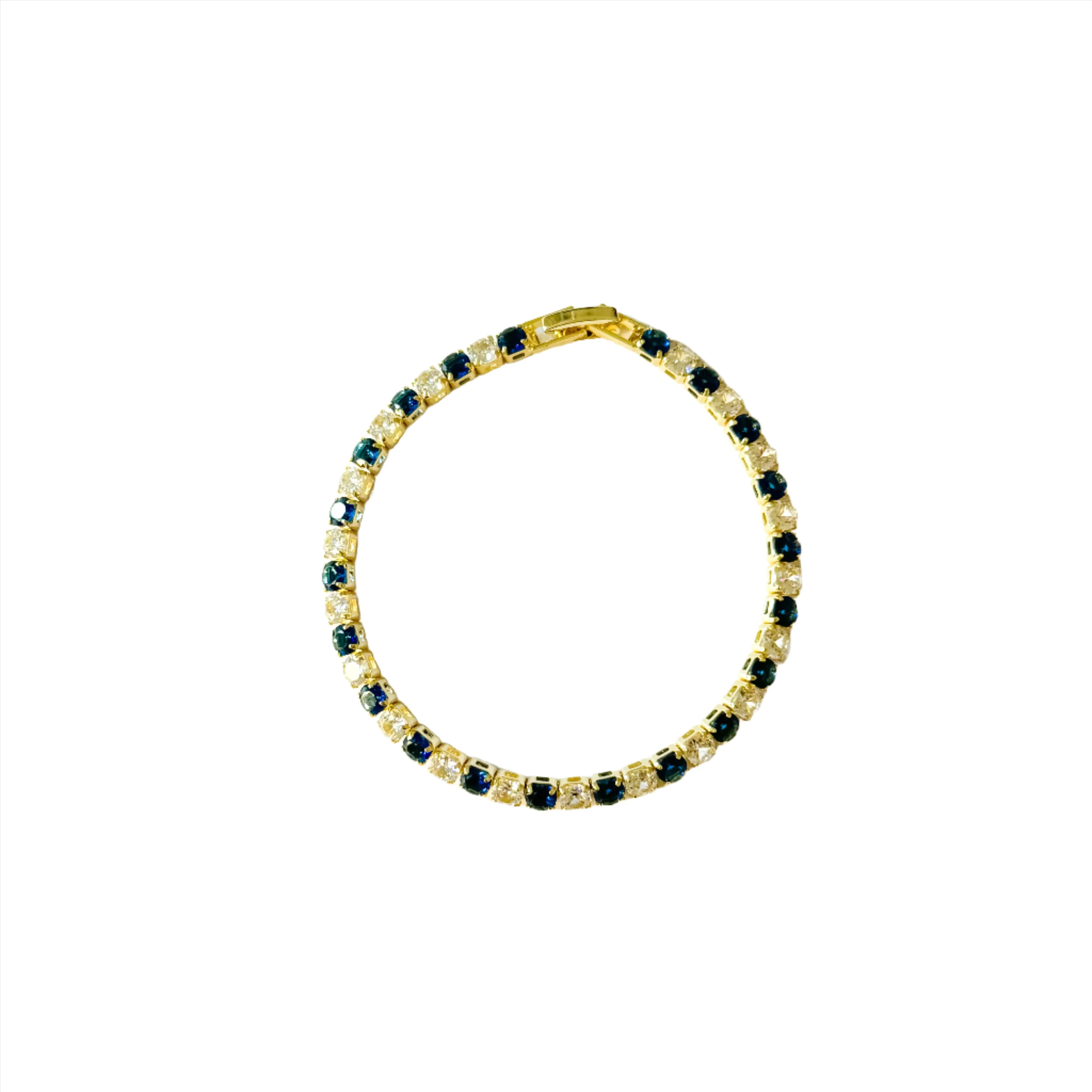 Navy Blue Tennis Bracelet