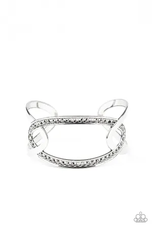 Never a Dull Moment Silver Paparazzi Bracelet