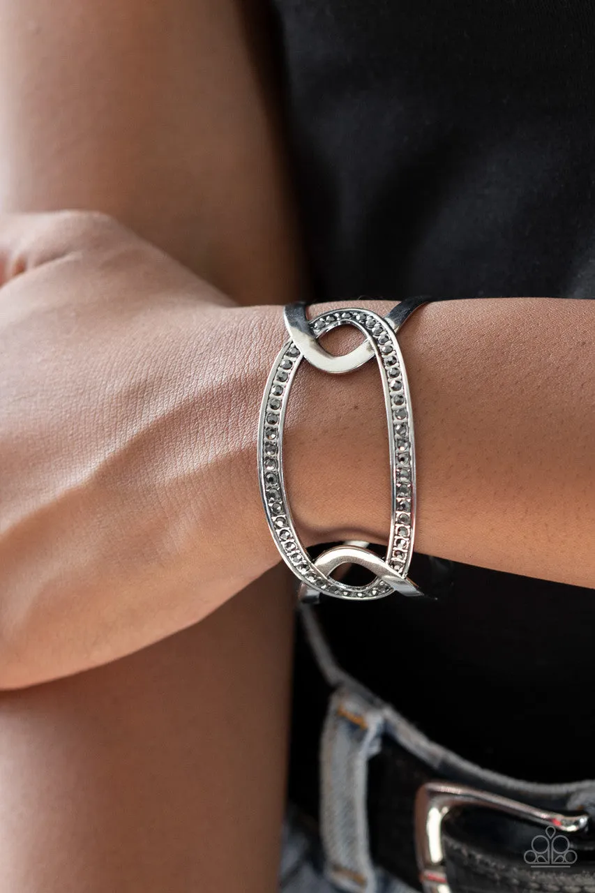Never a Dull Moment Silver Paparazzi Bracelet