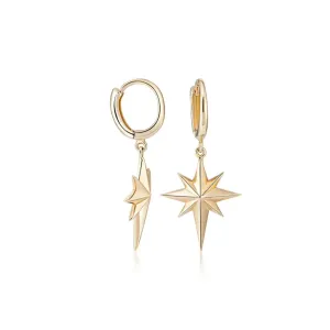 North Star Gold Earrings