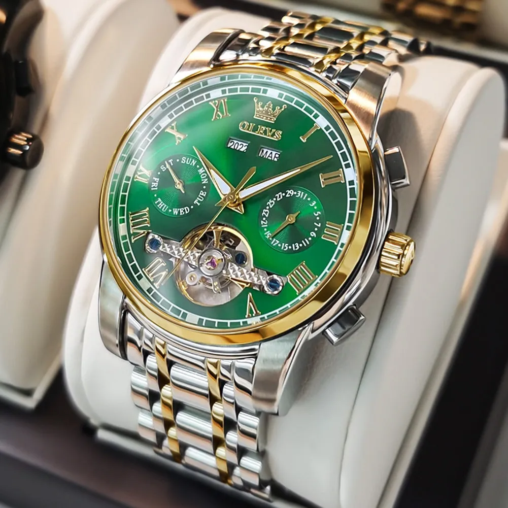 OLEVS Stainless Steel Men Watches