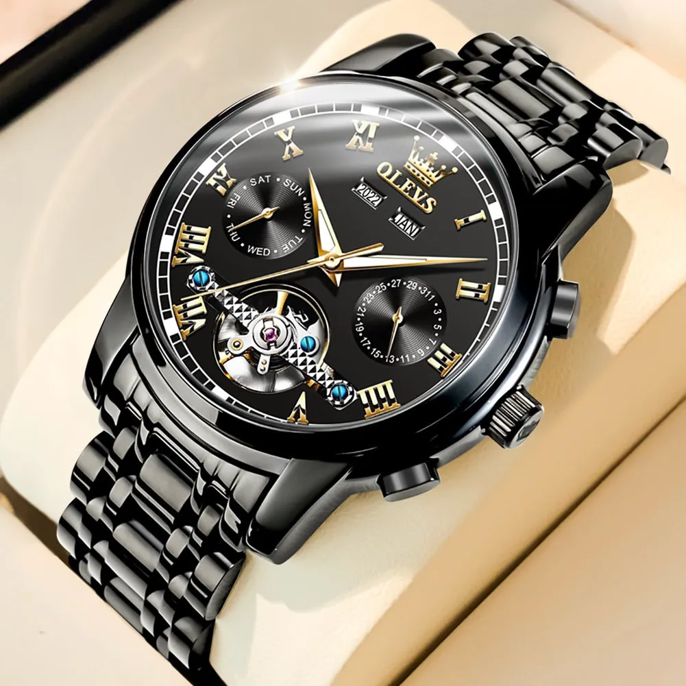 OLEVS Stainless Steel Men Watches