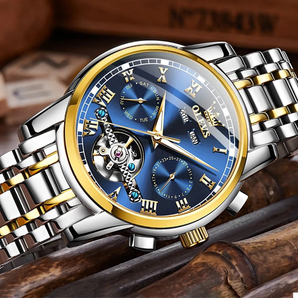 OLEVS Stainless Steel Men Watches