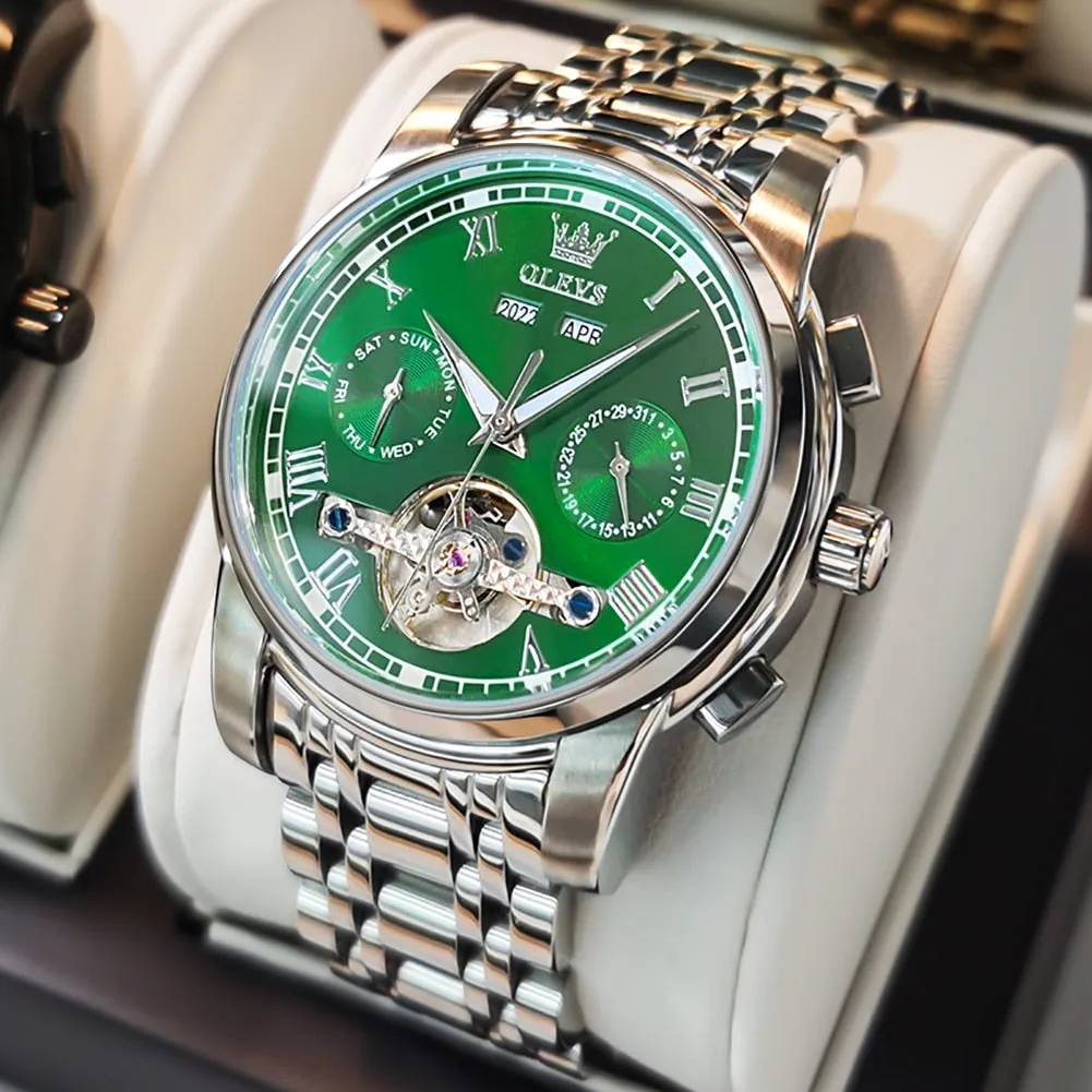 OLEVS Stainless Steel Men Watches