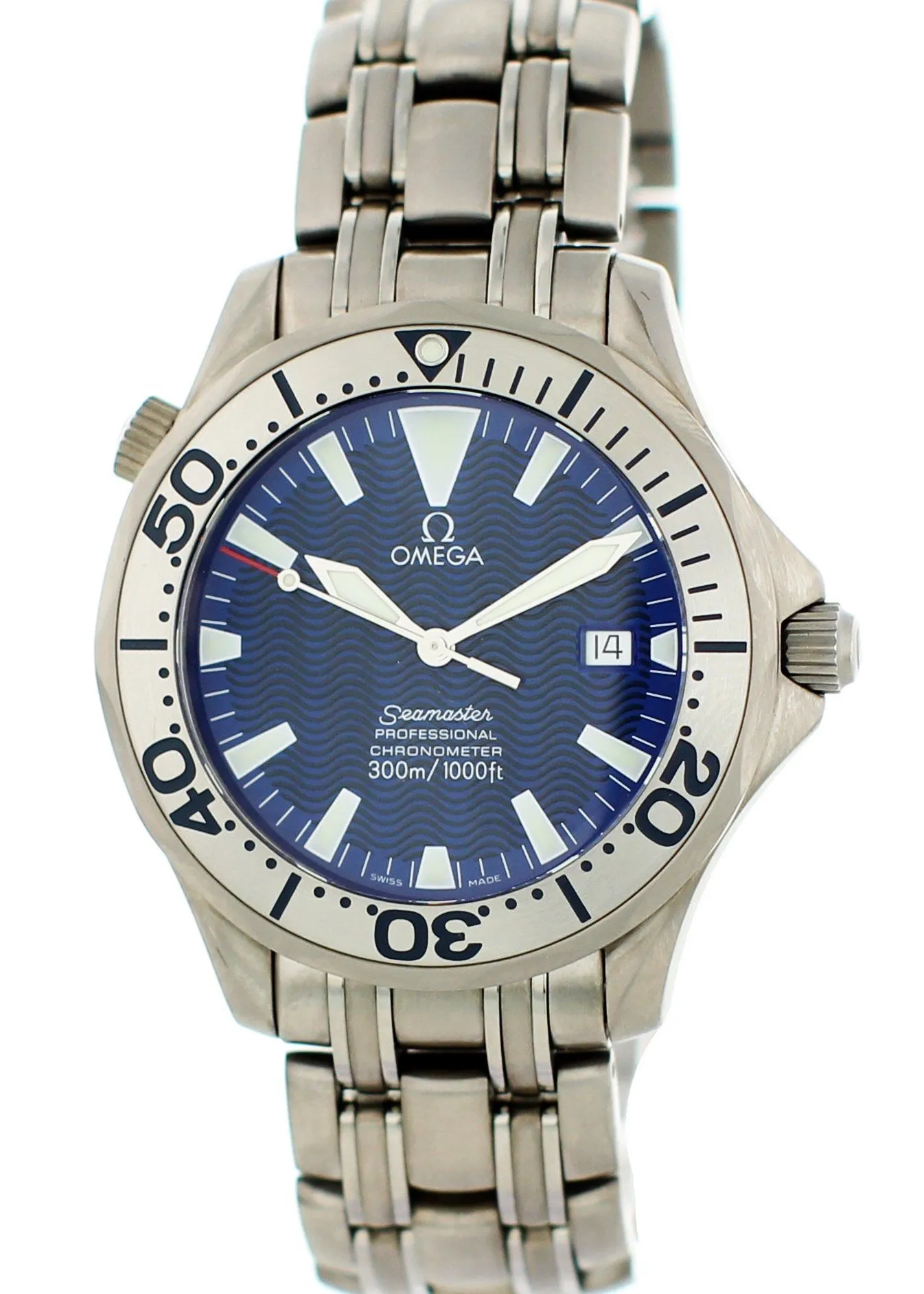 Omega Seamaster Professional Chronometer 2231.80.00 Titanium With Papers