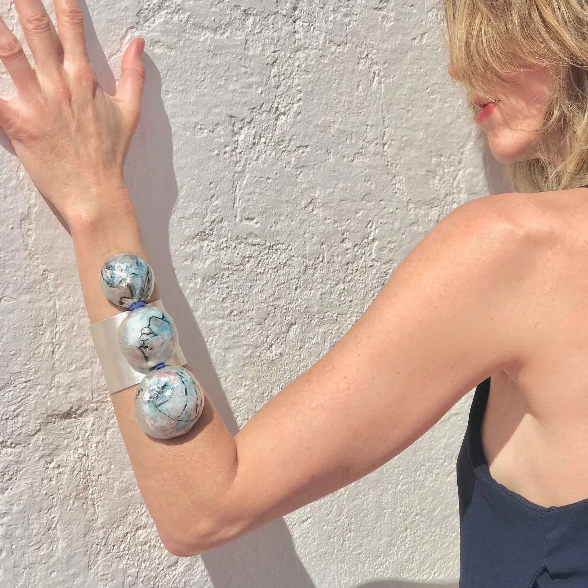One-Of-A-Kind Silver Big Dive Cuff