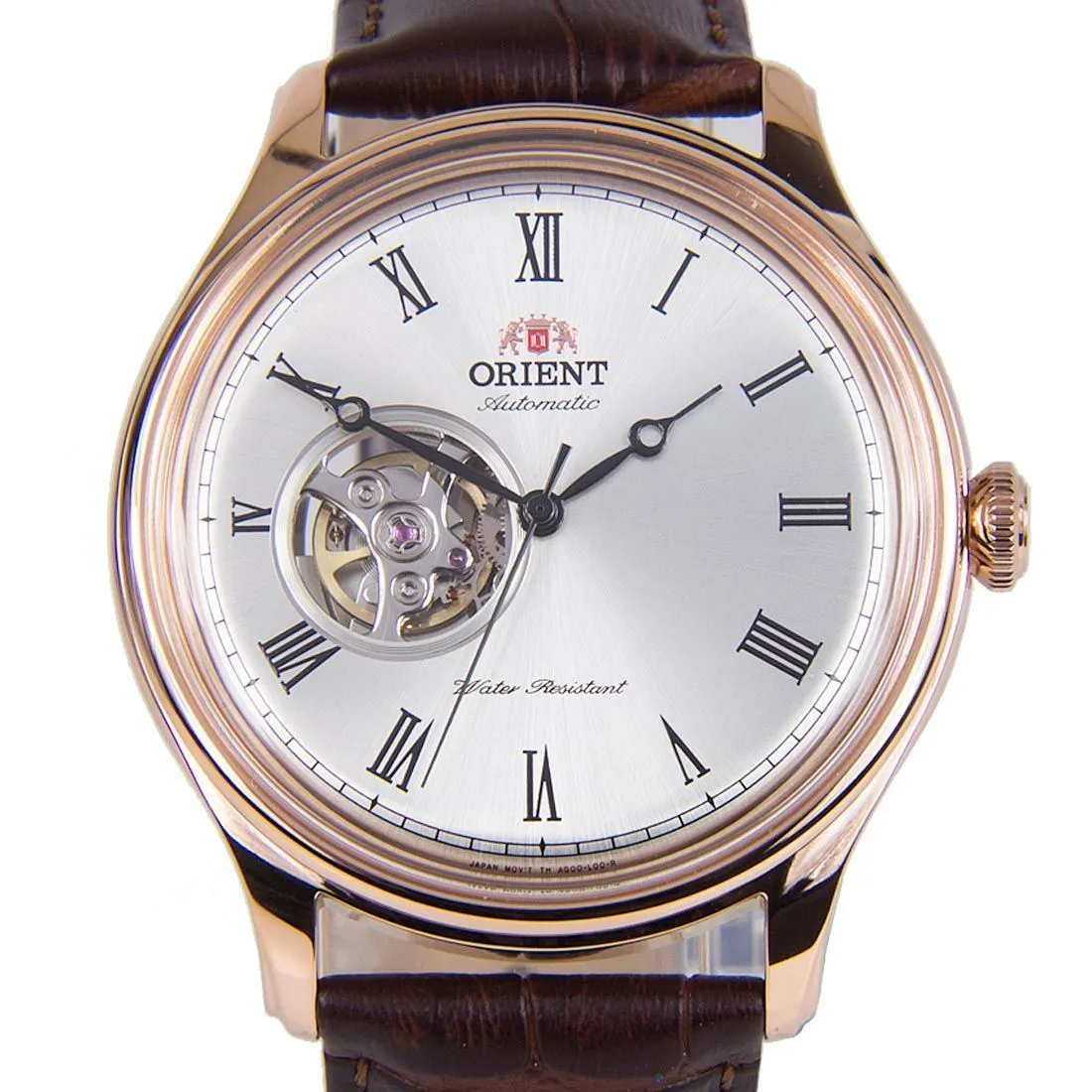 Orient Semi Skeleton Mechanical AG00001S FAG00001S0 Mens Leather Fashion Watch