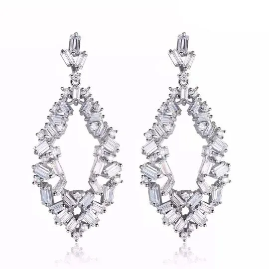 Oval Baguette Earrings  – Maestro Hennessy ®