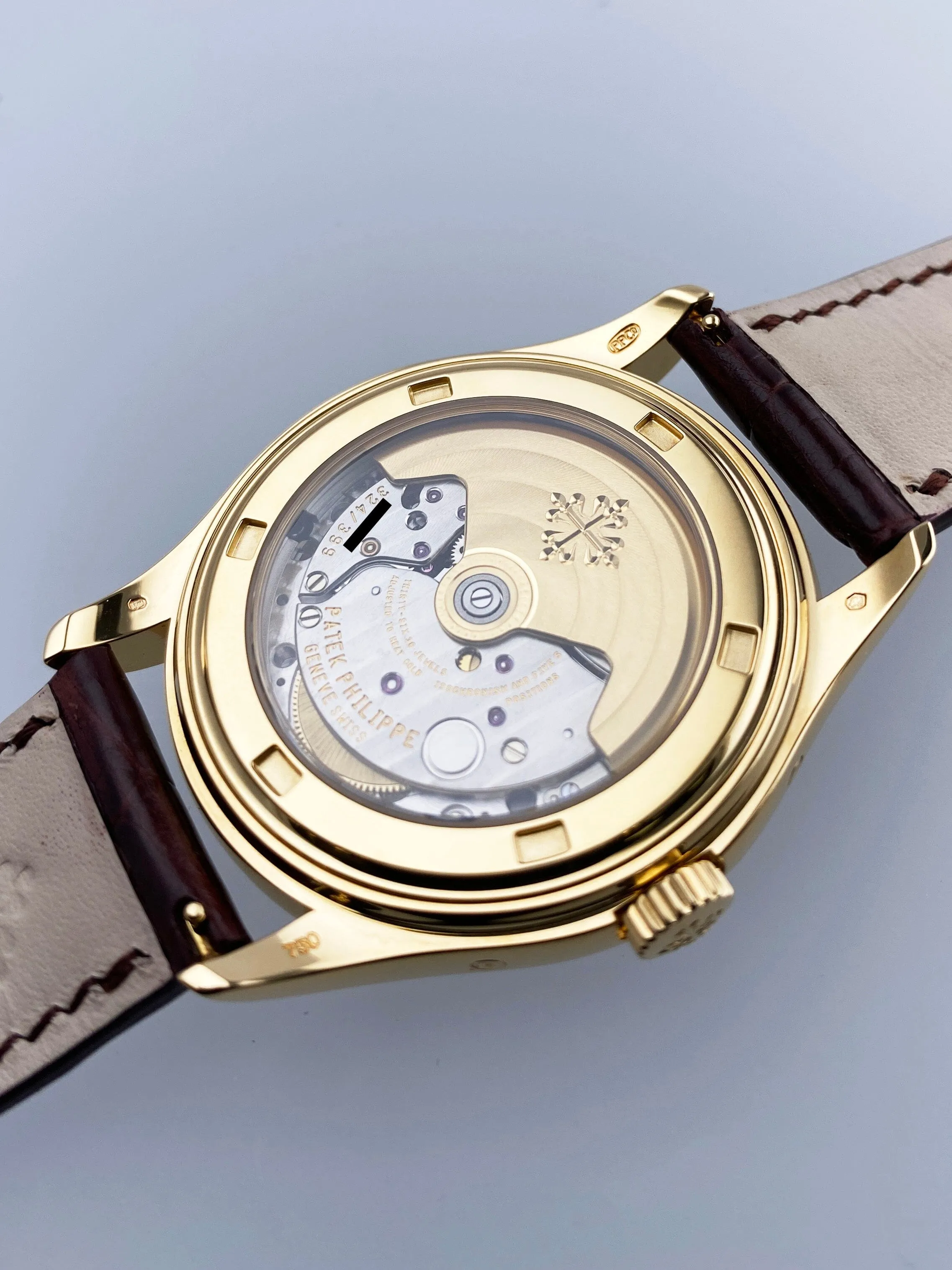 Patek Philippe Annual Calendar 5146J Cream Dial Mens Watch With Box Papers