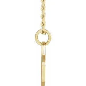 Pierced Cross 16-18" Necklace R42407