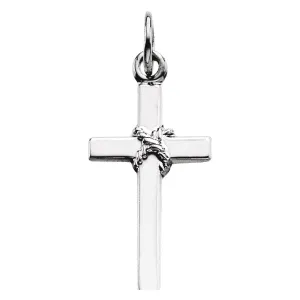Platinum Cross Pendant