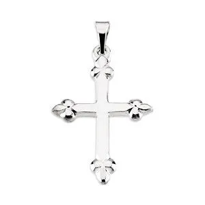 Platinum Cross Pendant