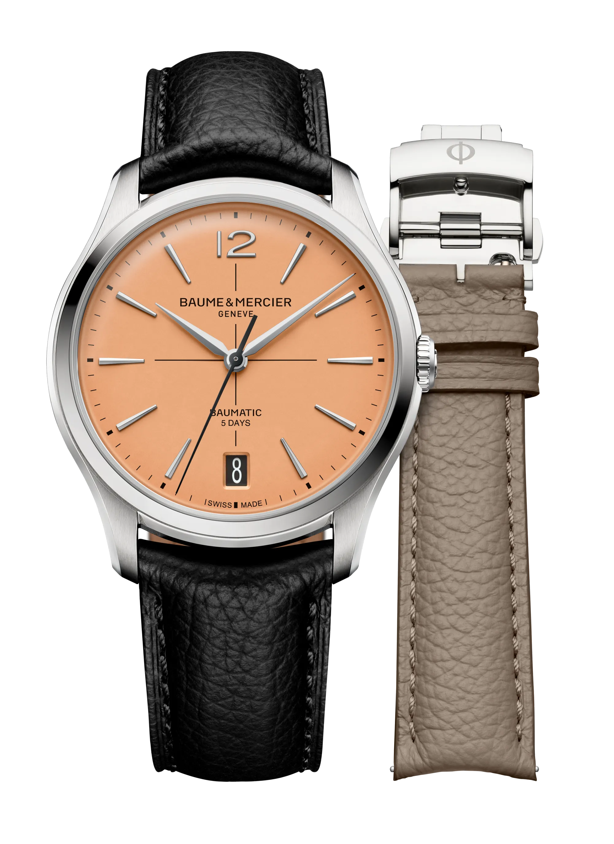 Pre order Baume & Mercier Clifton Salmon Dial 10778 Limited Edition