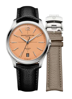 Pre order Baume & Mercier Clifton Salmon Dial 10778 Limited Edition