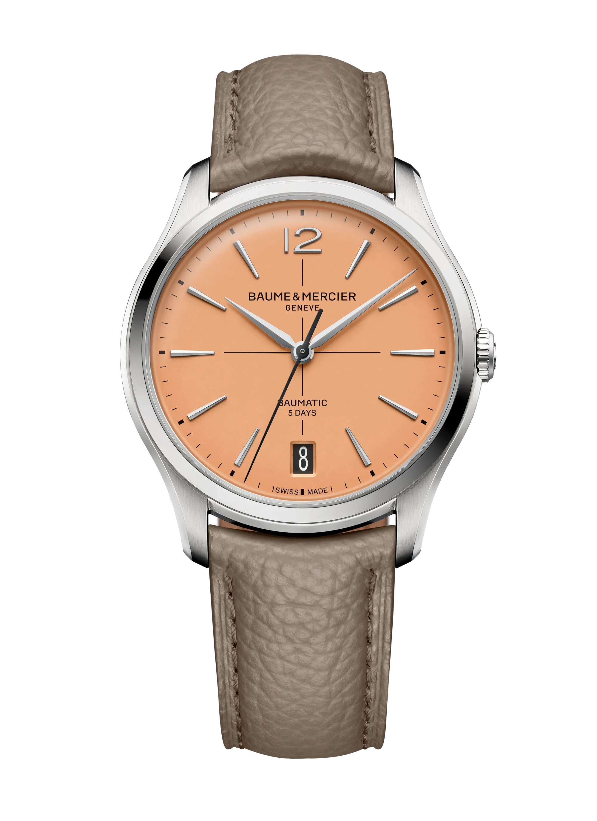 Pre order Baume & Mercier Clifton Salmon Dial 10778 Limited Edition