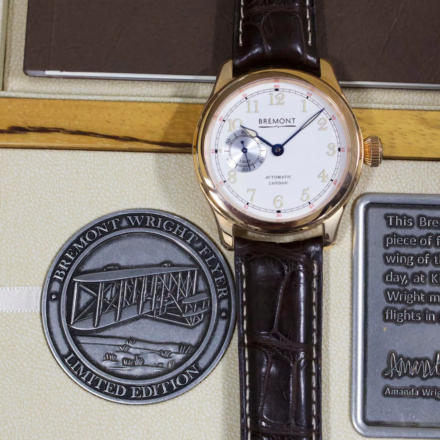Pre-Owned Bremont Wright Flyer Limited 100 Automatic – Wrightflyer-RG