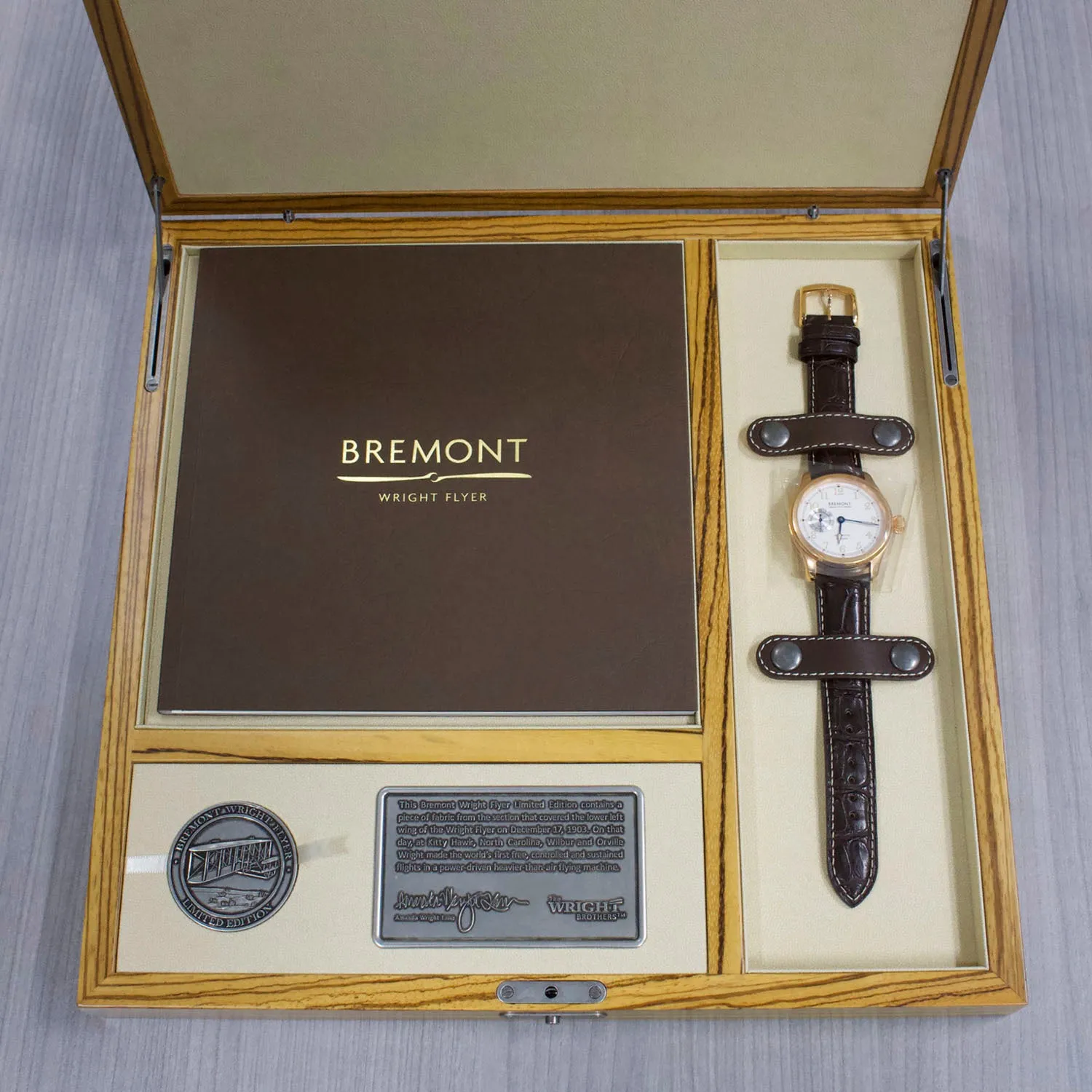 Pre-Owned Bremont Wright Flyer Limited 100 Automatic – Wrightflyer-RG