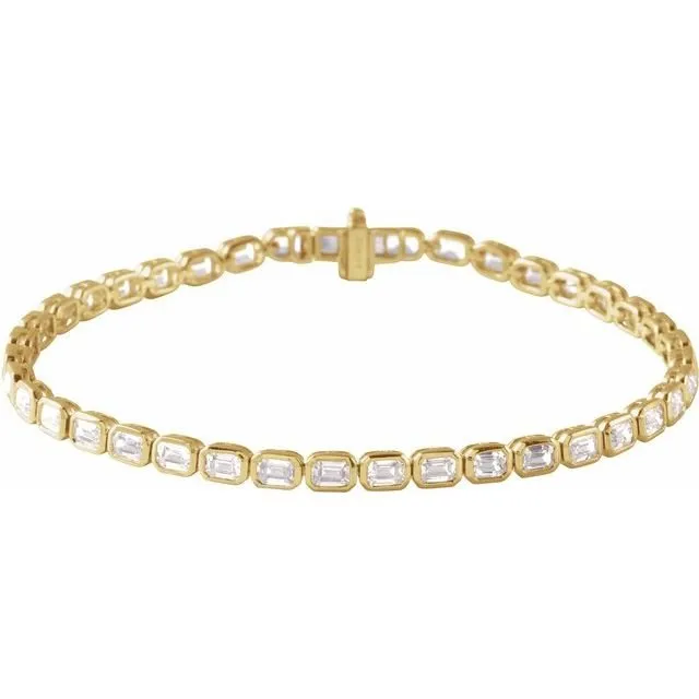 Radiant Diamond Tennis Bracelet