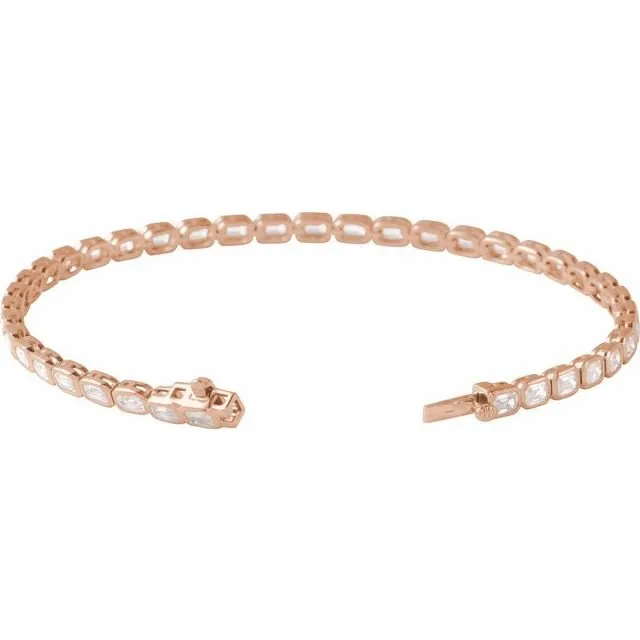 Radiant Diamond Tennis Bracelet
