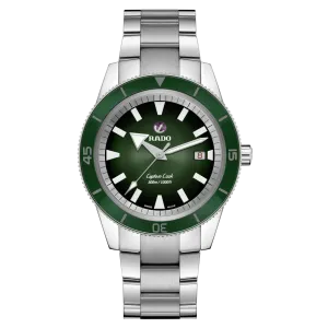 Rado Captain Cook Automatic Green on Steel Sport Bracelet