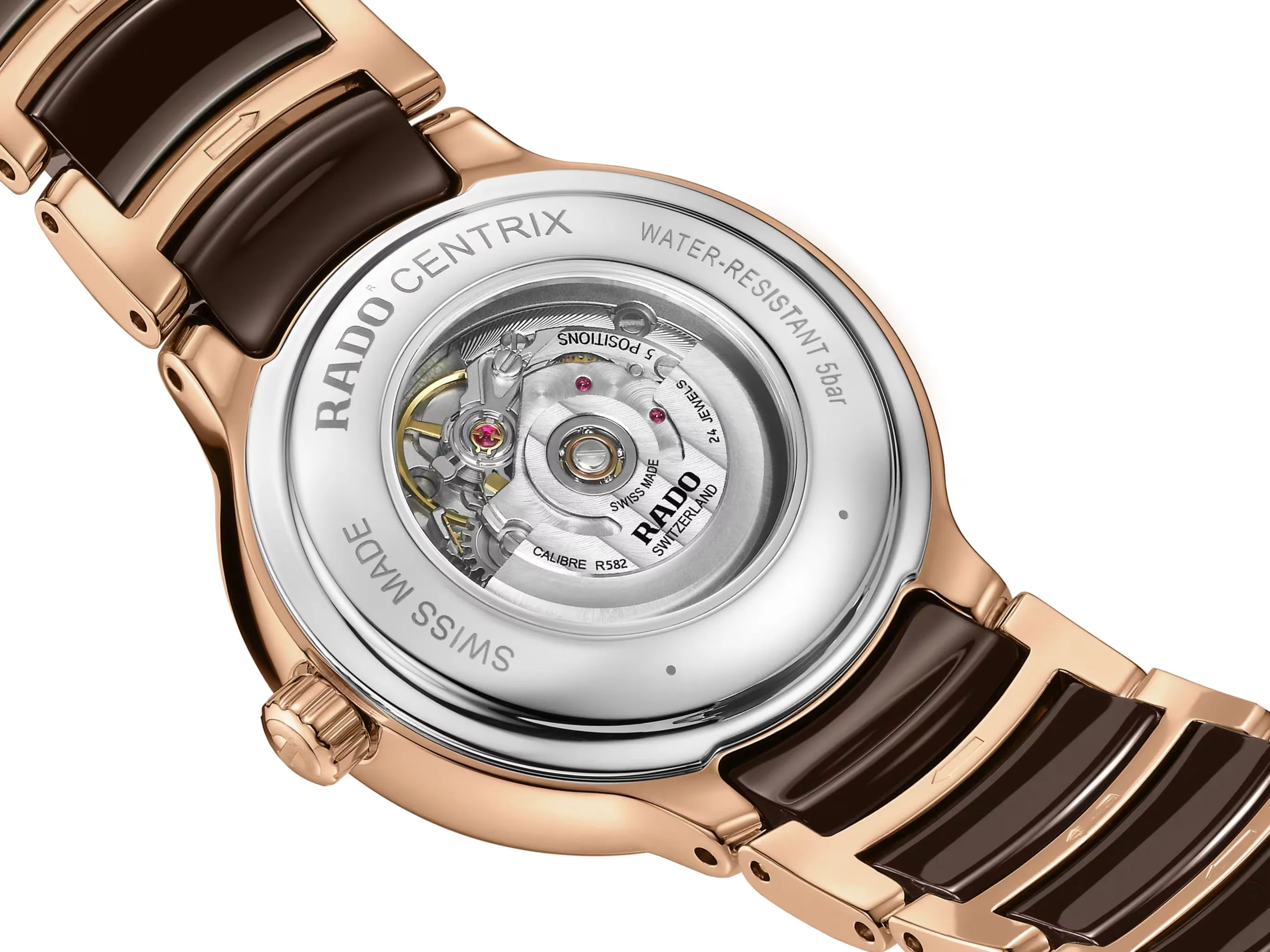 Rado Centrix Diamond Ceramic RG PVD Automatic 30.5mm