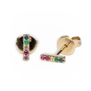 Rainbow Bar Studs