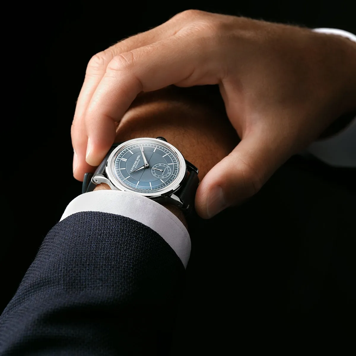 Raymond Weil Millesime Men's Automatic Denim Blue Sector Dial 39.5mm