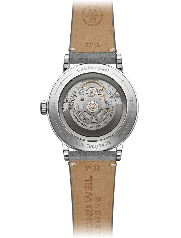 Raymond Weil Millesime Men's Automatic Small Seconds Silver Sector Dial 39.5mm