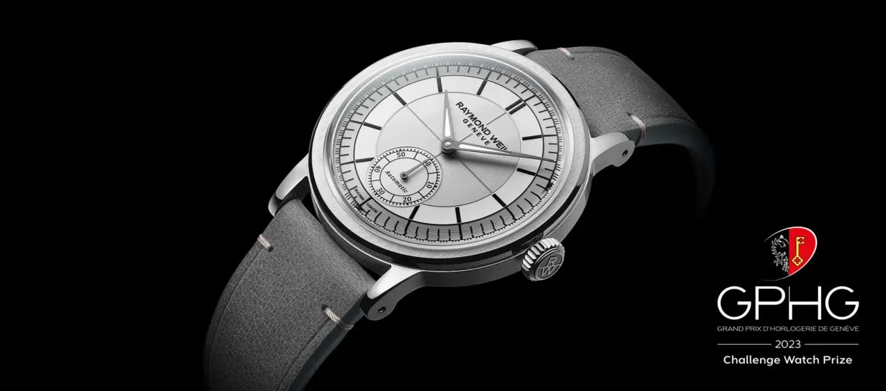 Raymond Weil Millesime Men's Automatic Small Seconds Silver Sector Dial 39.5mm