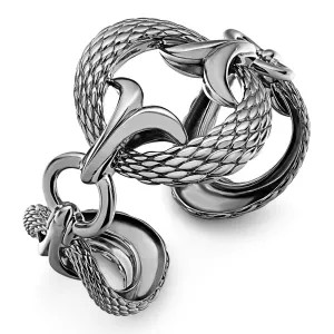 Rendezvous Cuff 45mm - Black Ruthenium Vermeil