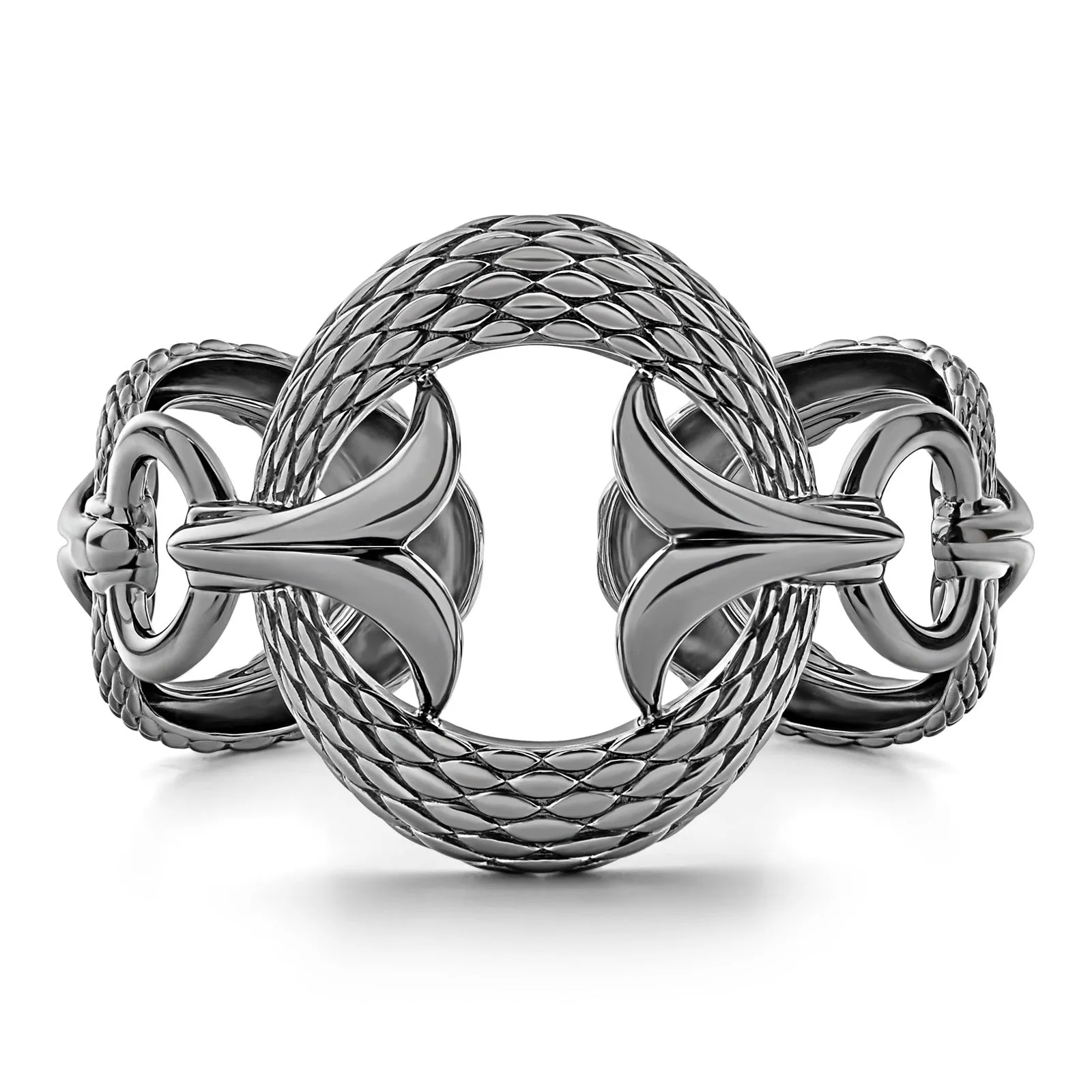 Rendezvous Cuff 45mm - Black Ruthenium Vermeil