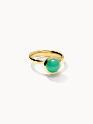Ring BOUTON small Chrysoprase Chrysoprase