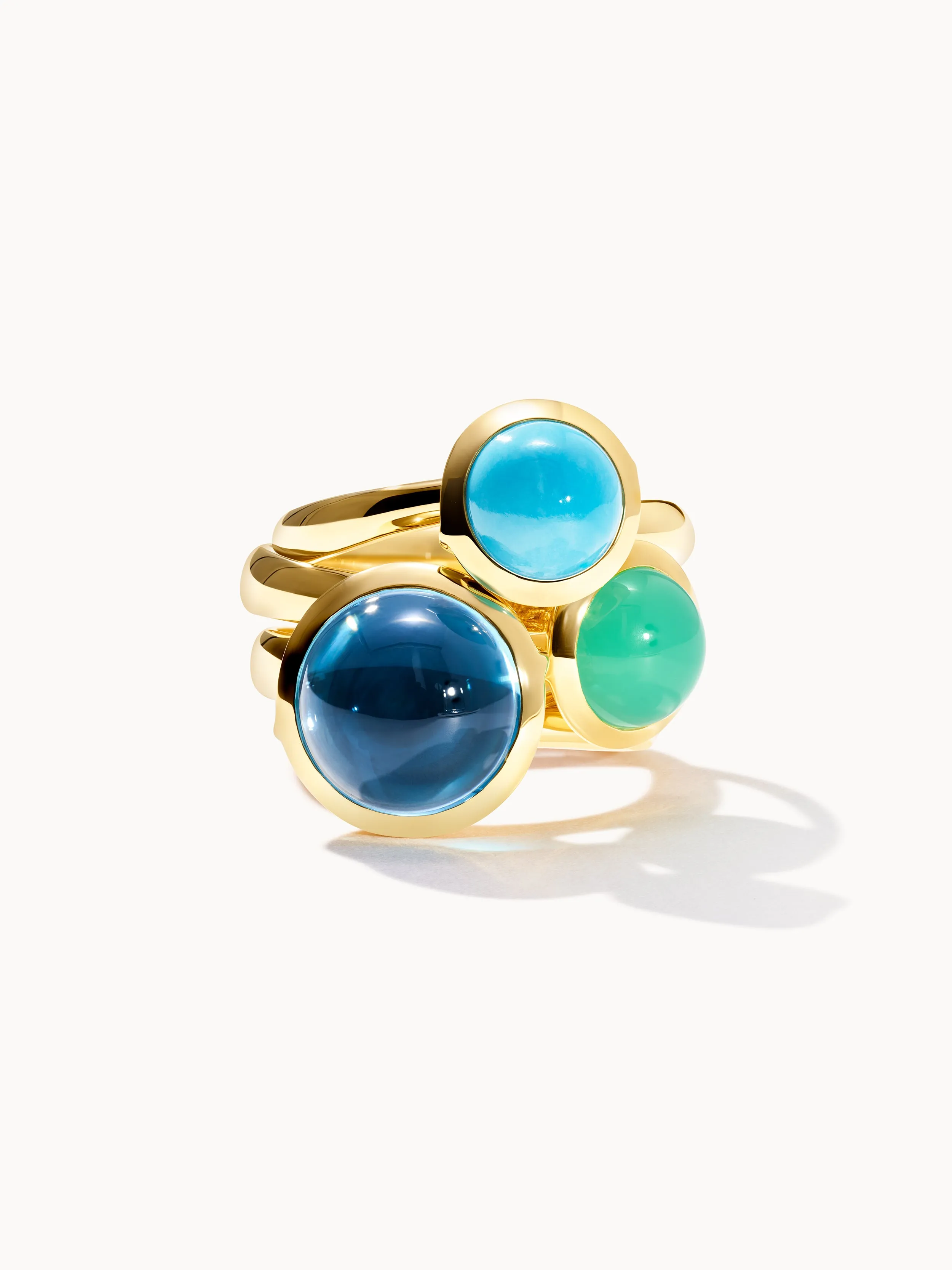 Ring BOUTON small Chrysoprase Chrysoprase