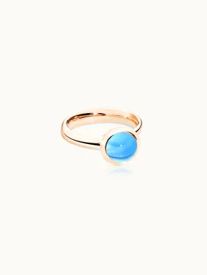 Ring BOUTON small Swiss Topaz Swiss Topaz