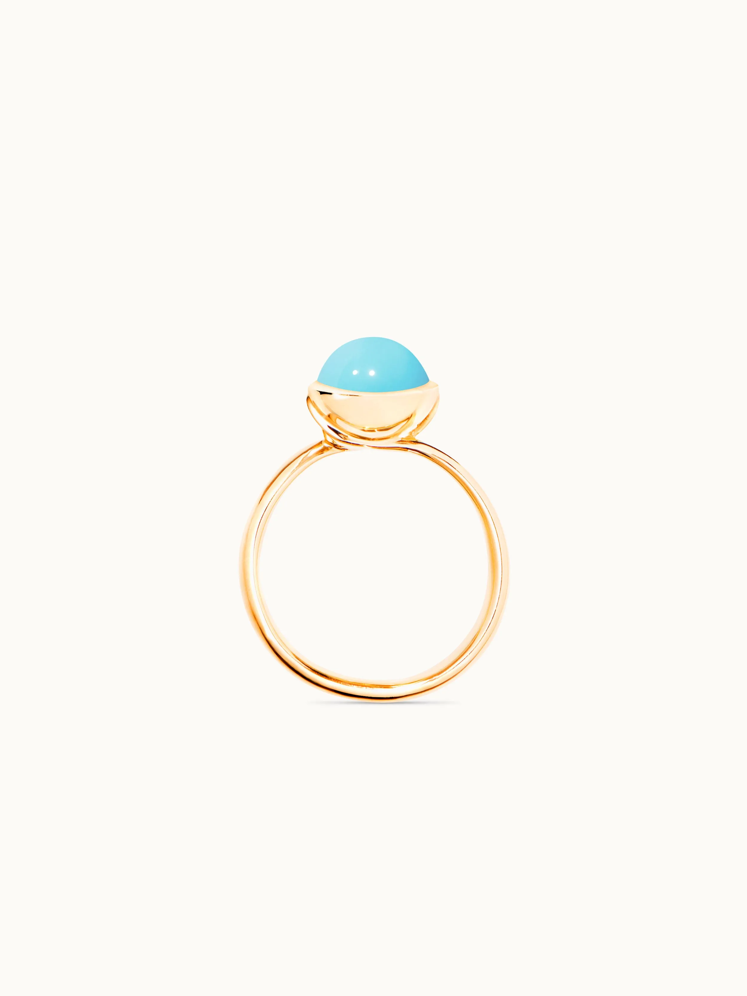 Ring BOUTON small Turquoise Turquoise